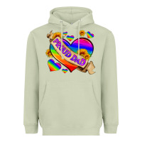 Matcha lgbtq proud dad Heavyweight Hoodie - HRA Design Shop