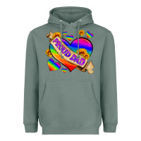 Sage lgbtq proud dad Heavyweight Hoodie - HRA Design Shop