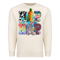 Sandshell hip hop easter rabbit Premium Sweatshirt - AdoDesignShop