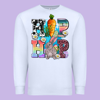 Hip Hop Easter Rabbit Premium Sweatshirt Designed By Adodesignshop