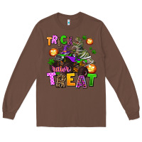 Chestnut trick rawr treat Long Sleeve Tee - AdoDesignShop