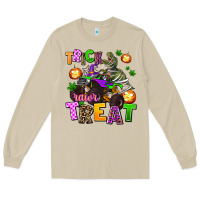 Mushroom trick rawr treat Long Sleeve Tee - AdoDesignShop
