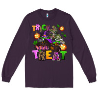 Plum trick rawr treat Long Sleeve Tee - AdoDesignShop
