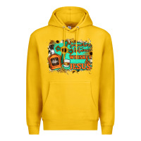 Lemon Somewhere Between Whiskey and Jesus Premium Hoodie - Jasminsmagicworld