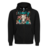 Black country mama Zipper Hoodie - Zillion Design Studio