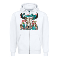 White country mama Zipper Hoodie - Zillion Design Studio