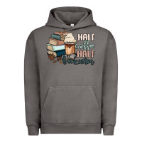 Pigment Tornado half coffee half bookworm Urban Hoodie - MaliasSmallBusiness