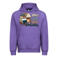 Tulip half coffee half bookworm Urban Hoodie - MaliasSmallBusiness