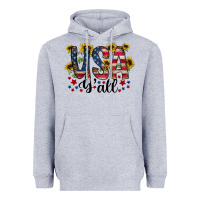 Heather Grey usa yall Heavyweight Hoodie - RacoonDesign