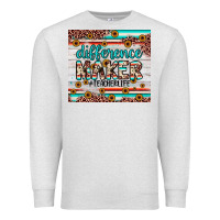 Oatmeal Heather difference maker Premium Sweatshirt - JahusDesignShop