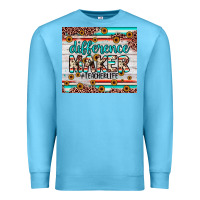 Ocean Blue difference maker Premium Sweatshirt - JahusDesignShop