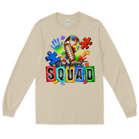 Mushroom american football support squad autism Long Sleeve Tee - Zillion Design Studio