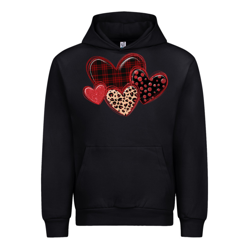 Leopard Hearts Urban Hoodie by MaliasSmallBusiness | Teevron