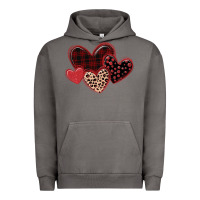 Pigment Tornado leopard hearts Urban Hoodie - MaliasSmallBusiness