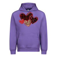 Tulip leopard hearts Urban Hoodie - MaliasSmallBusiness