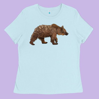 Bear Ladies Tee Designed By Barkaloodesign