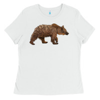 White bear Ladies Tee - BarkalooDesign