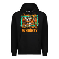 Black Chasing You Like a Shot of Whiskey Premium Hoodie - Jasminsmagicworld
