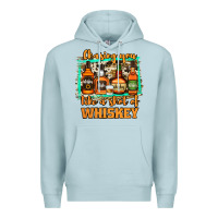 Blue Mist Chasing You Like a Shot of Whiskey Premium Hoodie - Jasminsmagicworld