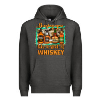 Charcoal Heather Chasing You Like a Shot of Whiskey Premium Hoodie - Jasminsmagicworld