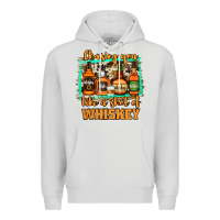 Dove Grey Chasing You Like a Shot of Whiskey Premium Hoodie - Jasminsmagicworld