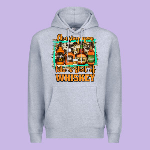 Chasing You Like A Shot Of Whiskey Premium Hoodie Designed By Jasminsmagicworld