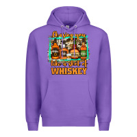 Purple Chasing You Like a Shot of Whiskey Premium Hoodie - Jasminsmagicworld