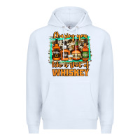 White Chasing You Like a Shot of Whiskey Premium Hoodie - Jasminsmagicworld