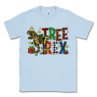 Dusty Blue tree rex coffee drink Classic Tee - Zillion Design Studio
