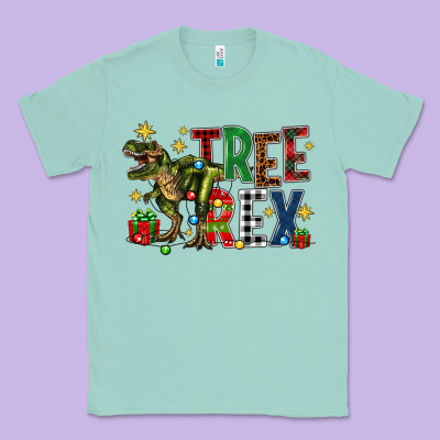 Classic Tee tree rex coffee drink