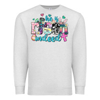 Oatmeal Heather he is risen indeed Premium Sweatshirt - AdoDesignShop