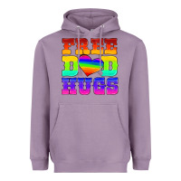 Lavender lgbtq free dad hugs Heavyweight Hoodie - HRA Design Shop
