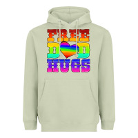 Matcha lgbtq free dad hugs Heavyweight Hoodie - HRA Design Shop