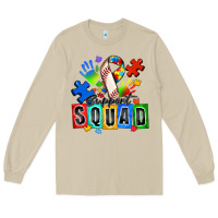 Mushroom baseball support squad autism Long Sleeve Tee - Zillion Design Studio