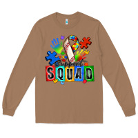 Toasted Coconut baseball support squad autism Long Sleeve Tee - Zillion Design Studio