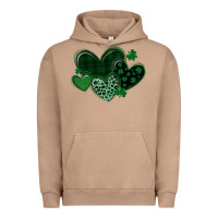 Pigment Burro leopard hearts st patricks day Urban Hoodie - MaliasSmallBusiness