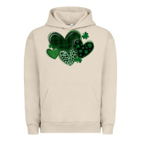 Leopard Hearts St Patricks Day Urban Hoodie | Teevron