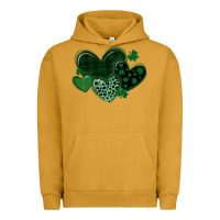 Pigment Peanut Butter leopard hearts st patricks day Urban Hoodie - MaliasSmallBusiness
