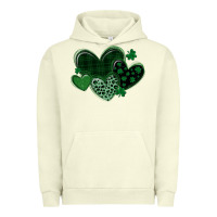 Pigment Pistachio leopard hearts st patricks day Urban Hoodie - MaliasSmallBusiness