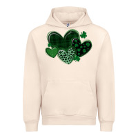 Sandshell leopard hearts st patricks day Urban Hoodie - MaliasSmallBusiness