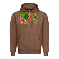 Chestnut love summer with watermelon tbw Zipper Hoodie - texasbilliewilder
