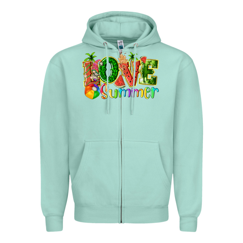 Love Summer With Watermelon Tbw Zipper Hoodie by texasbilliewilder | Teevron