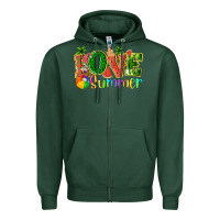 Sports Green love summer with watermelon tbw Zipper Hoodie - texasbilliewilder