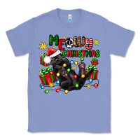 Colony Blue meowy christmas Classic Tee - Zillion Design Studio