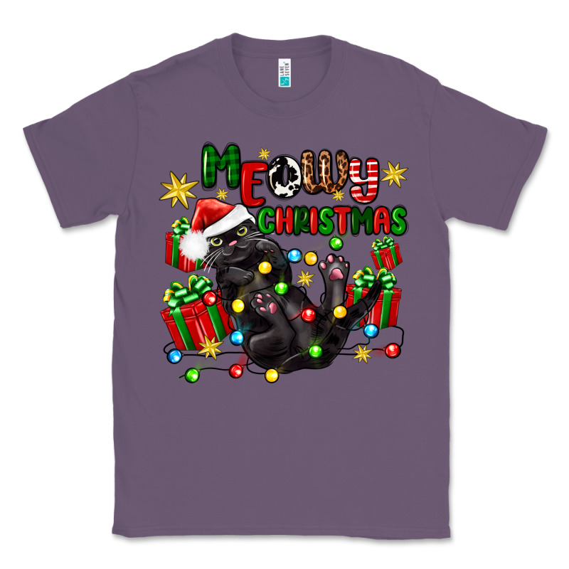 Meowy Christmas Classic Tee by Zillion Design Studio | Teevron