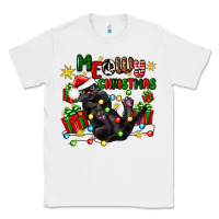 White meowy christmas Classic Tee - Zillion Design Studio