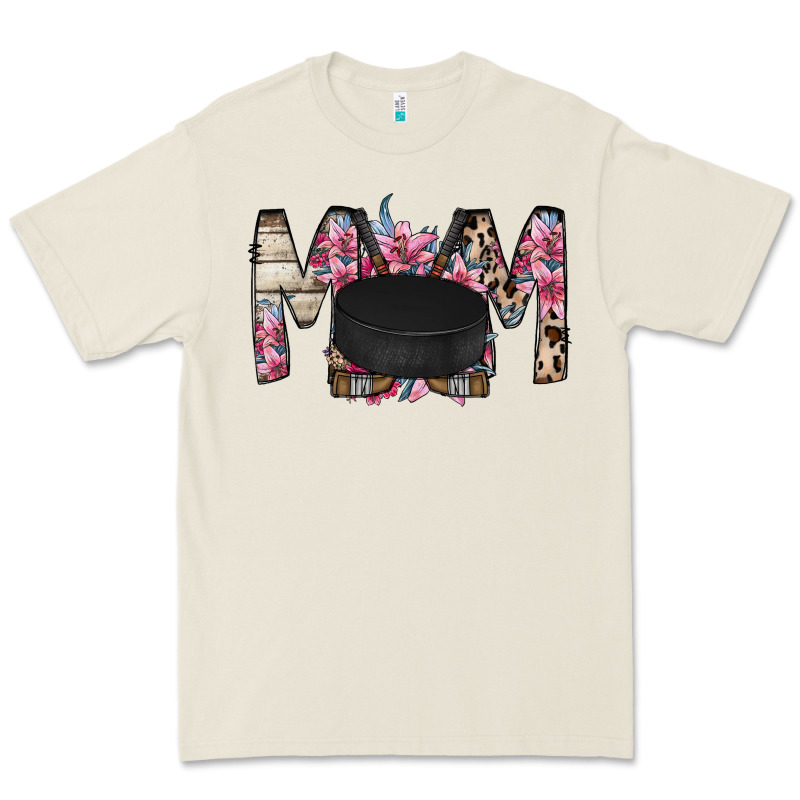 Mom Hockey Flower Premium Tee by RacoonDesign | Teevron