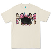 Bone mom hockey flower Premium Tee - RacoonDesign