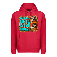 Cardinal Whiskey Bent and Hell Bound Premium Hoodie - Jasminsmagicworld
