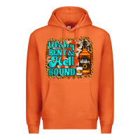 Carrot Whiskey Bent and Hell Bound Premium Hoodie - Jasminsmagicworld